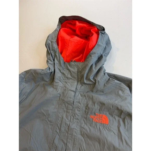 The North Face Women's Gray Windbreaker Jacket Size M Casual Travel Hyvent - Picture 2 of 10